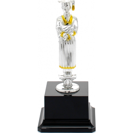Trofeo laurea m. cm 18