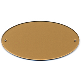 Targa porta plex cm 14x7