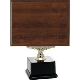 Targa legno+base cm 30