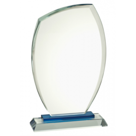 Trofeo cristallo cm 25x15