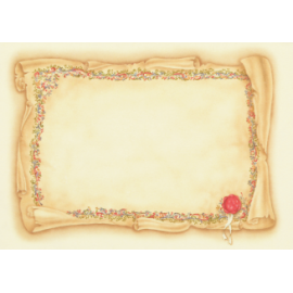 Pergamena 42x30 st. colori