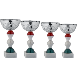 Serie di 4 coppe